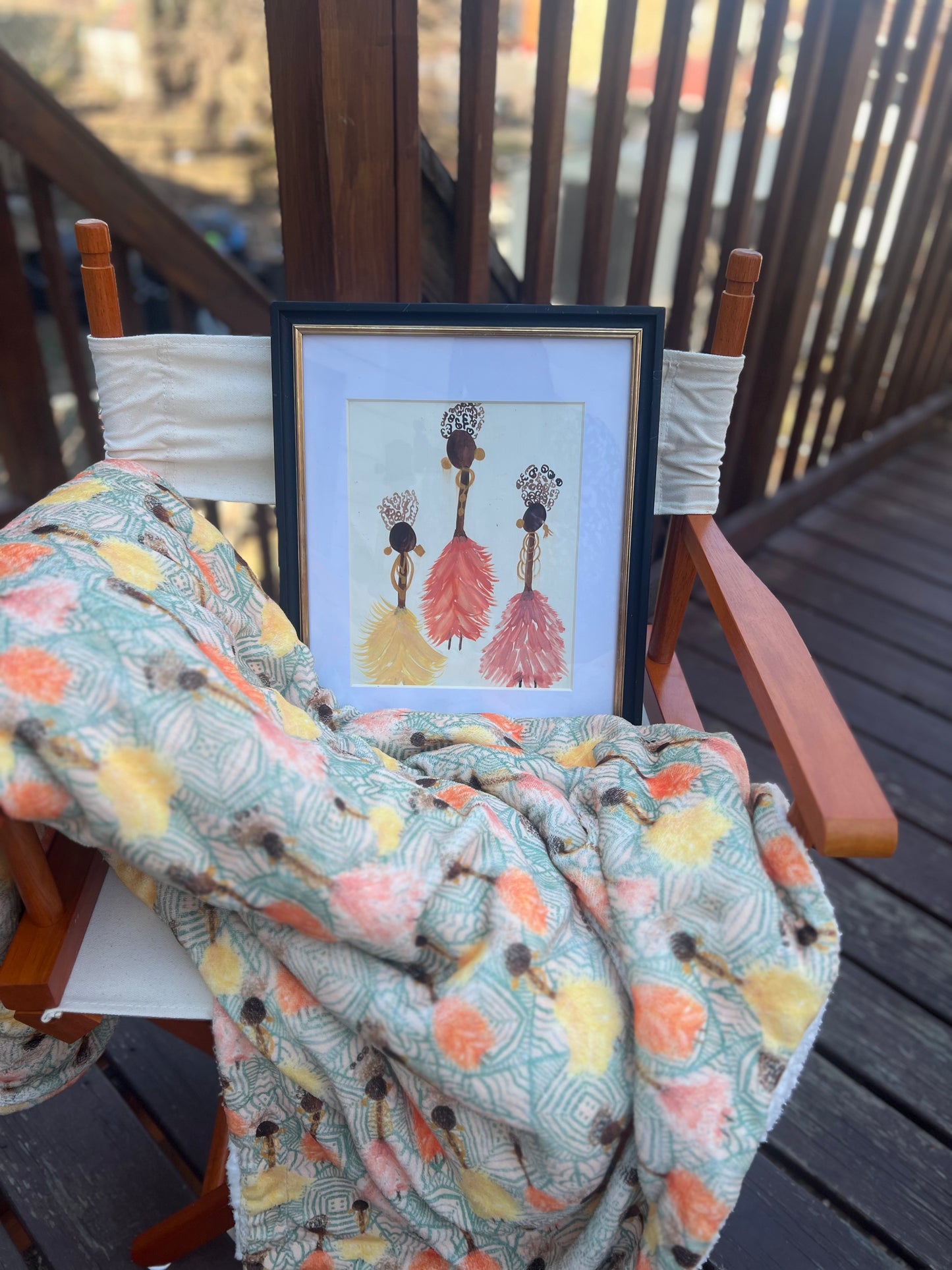 Sherpa Fleece Blanket Throw