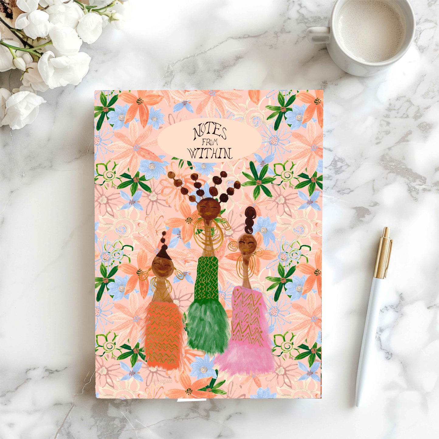 Notes From Within Floral Planner for Women