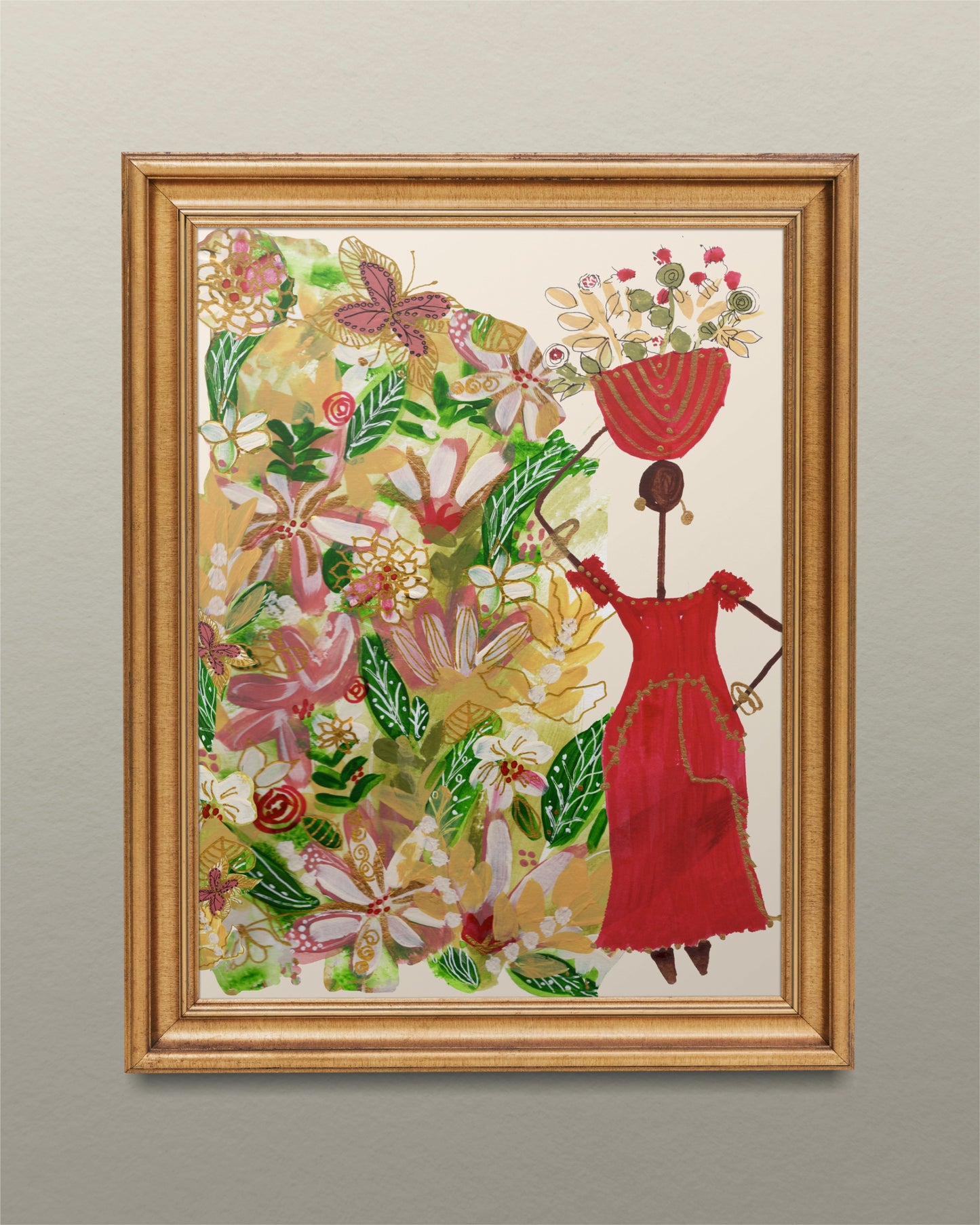 Triumphant Beauty Wall Art Print