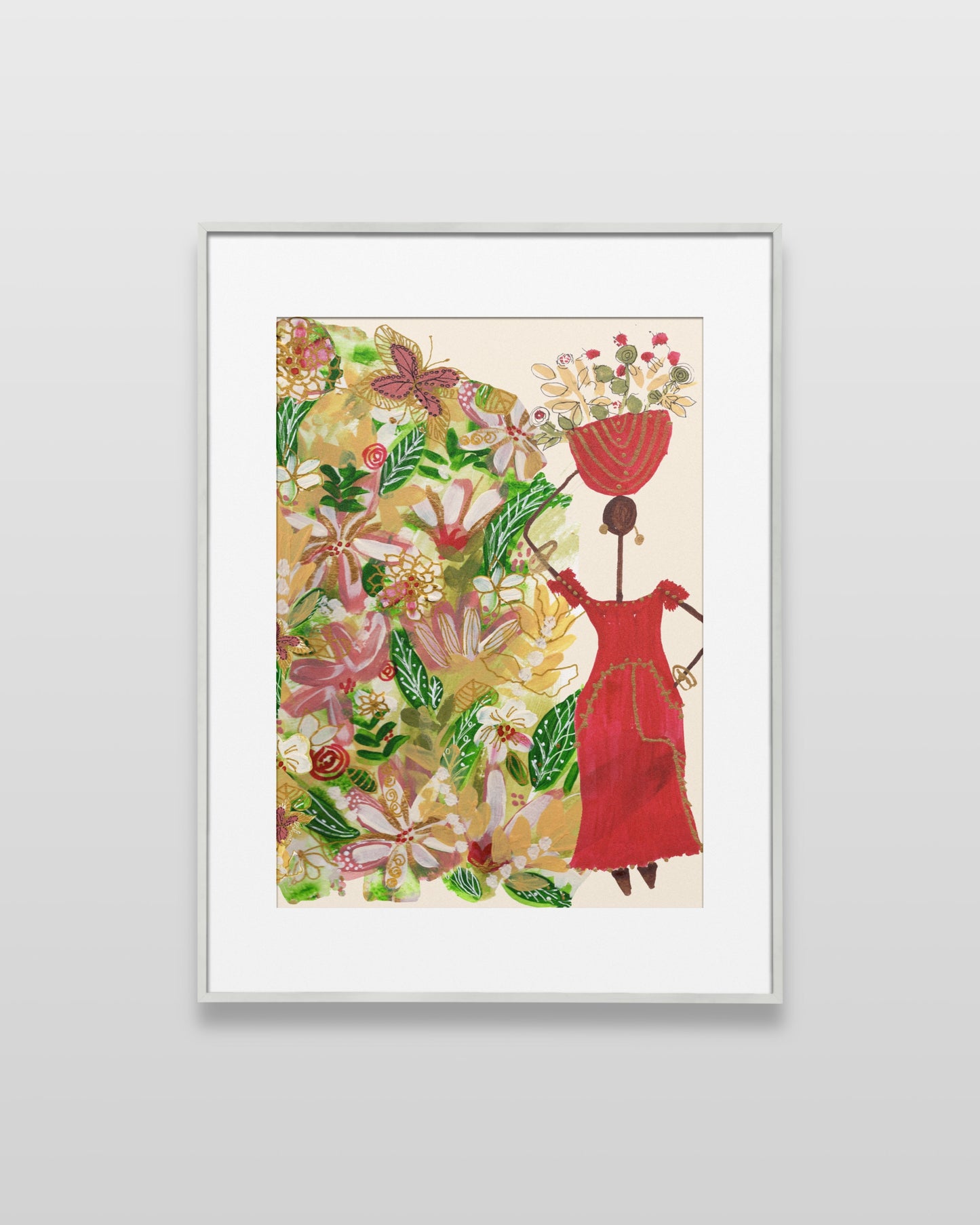 Triumphant Beauty Wall Art Print