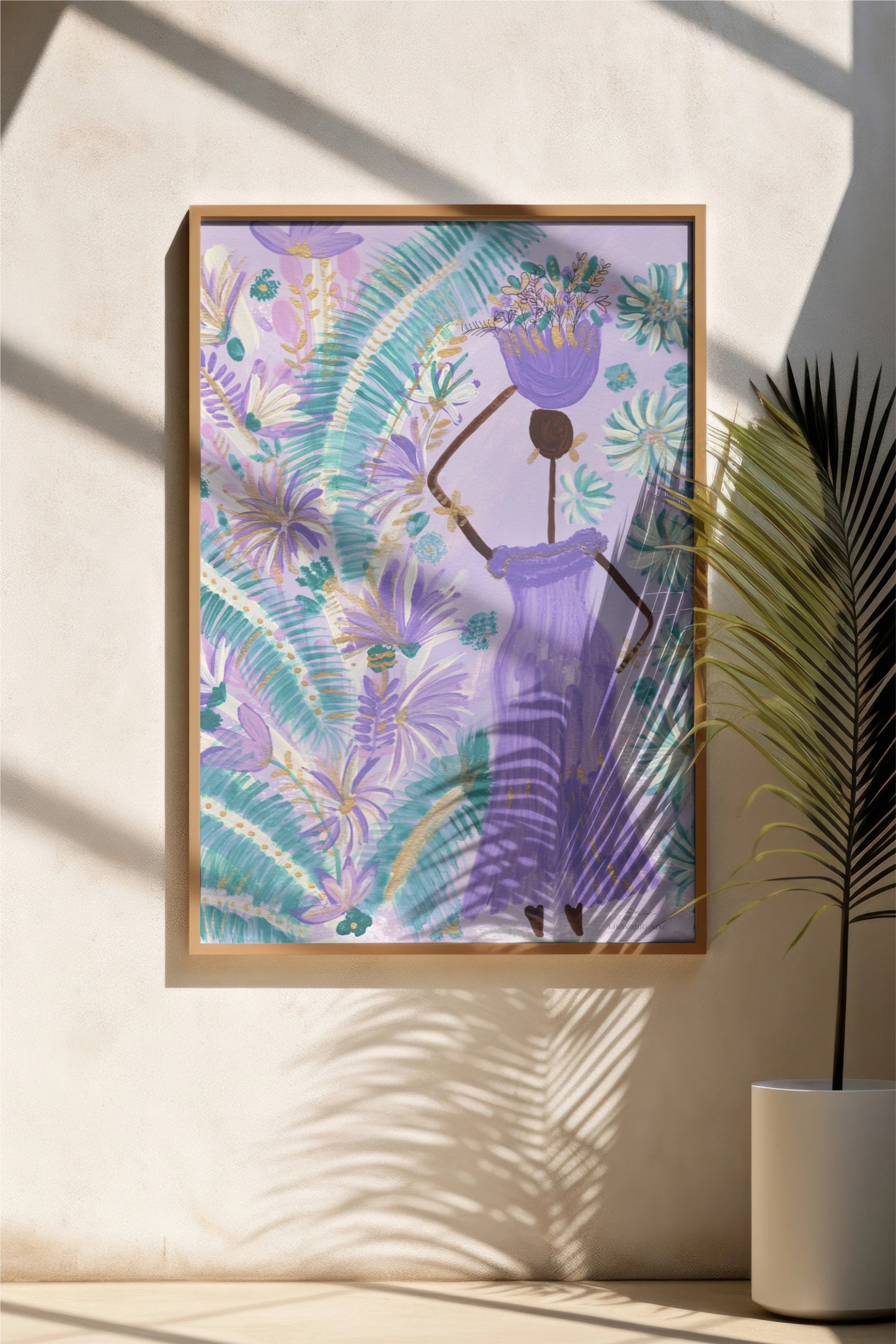 Soulful Essence Wall Art Print