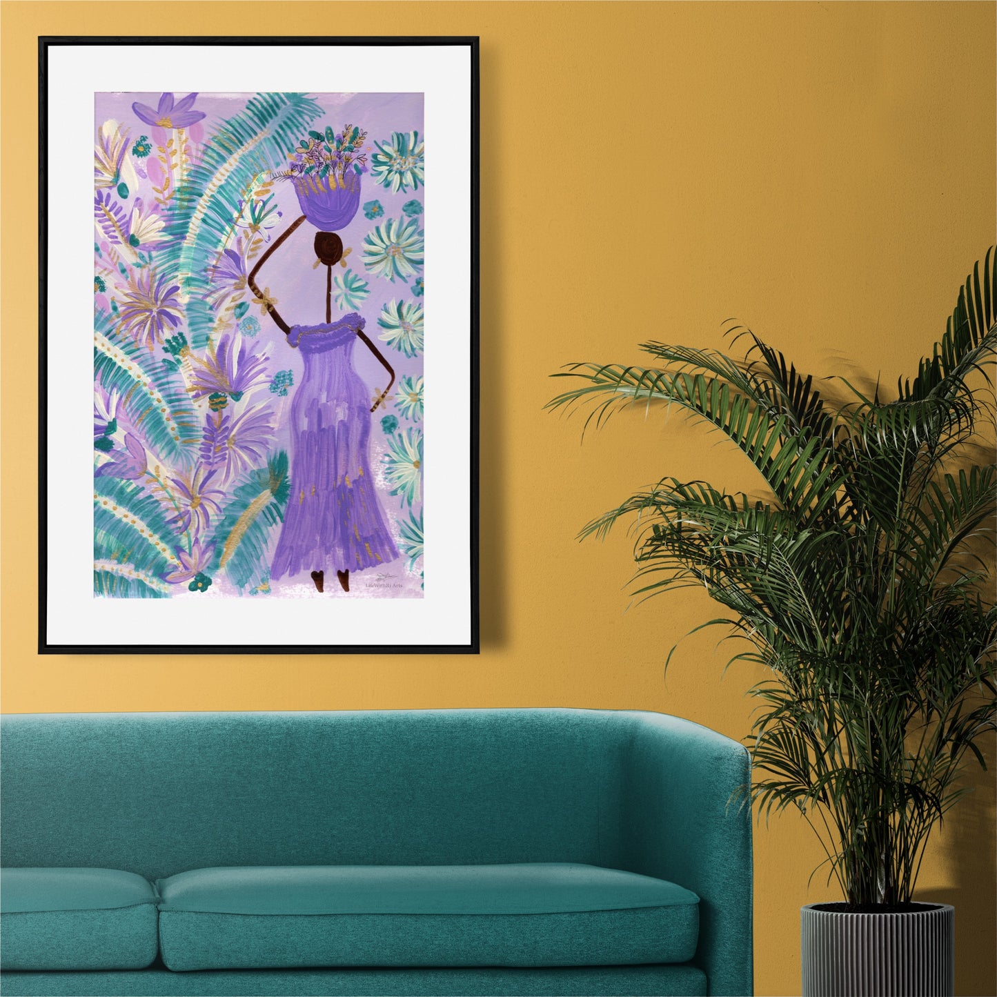 Soulful Essence Wall Art Print