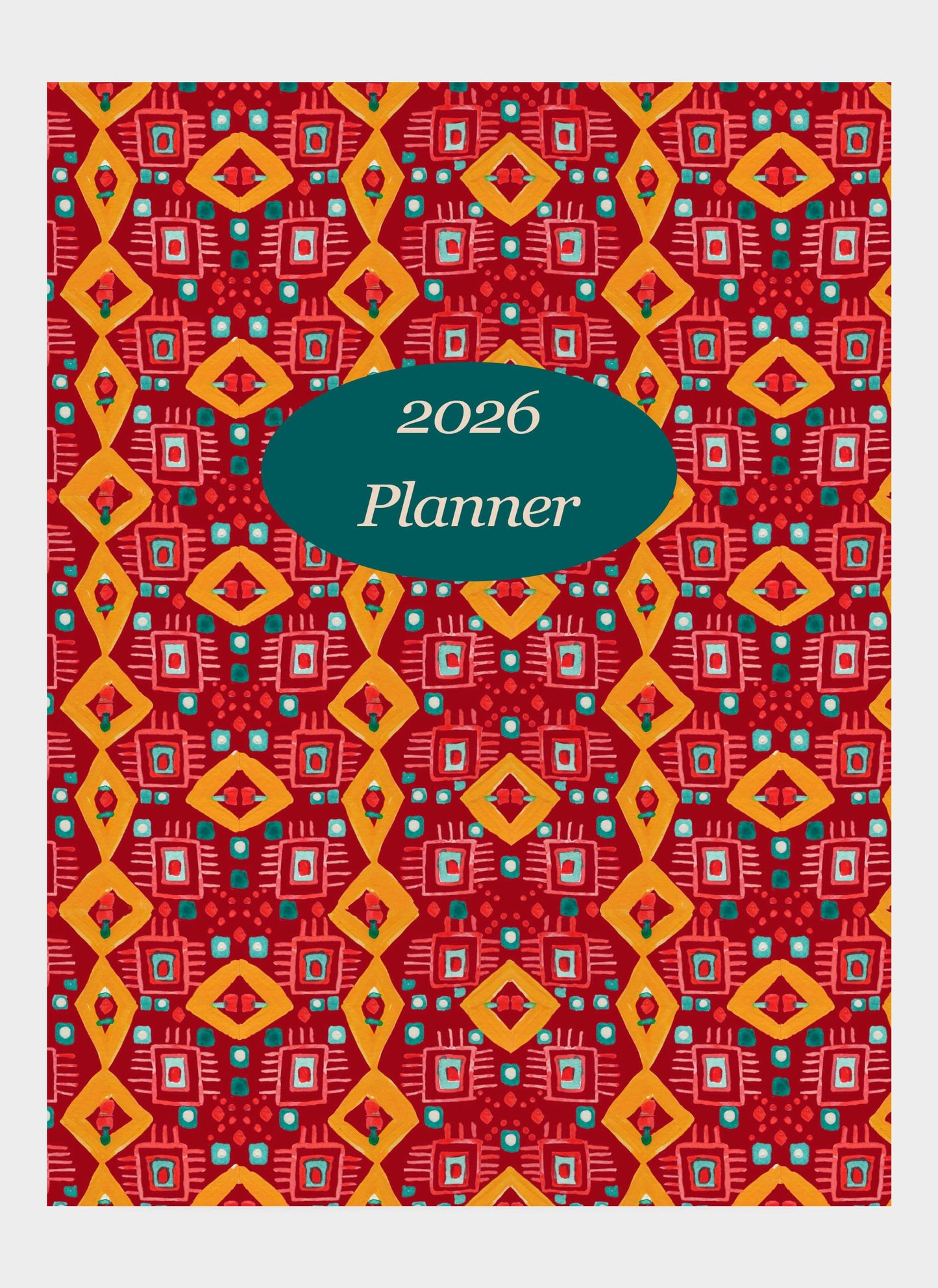 2026 Daily Focus Planner — Color & Courage Edition
