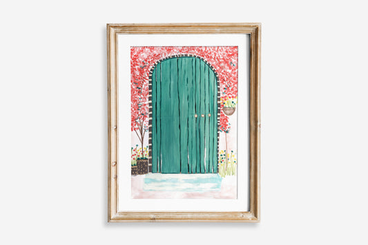 Bougainvillea Wall Art Print- 11 x 17/ Unframed