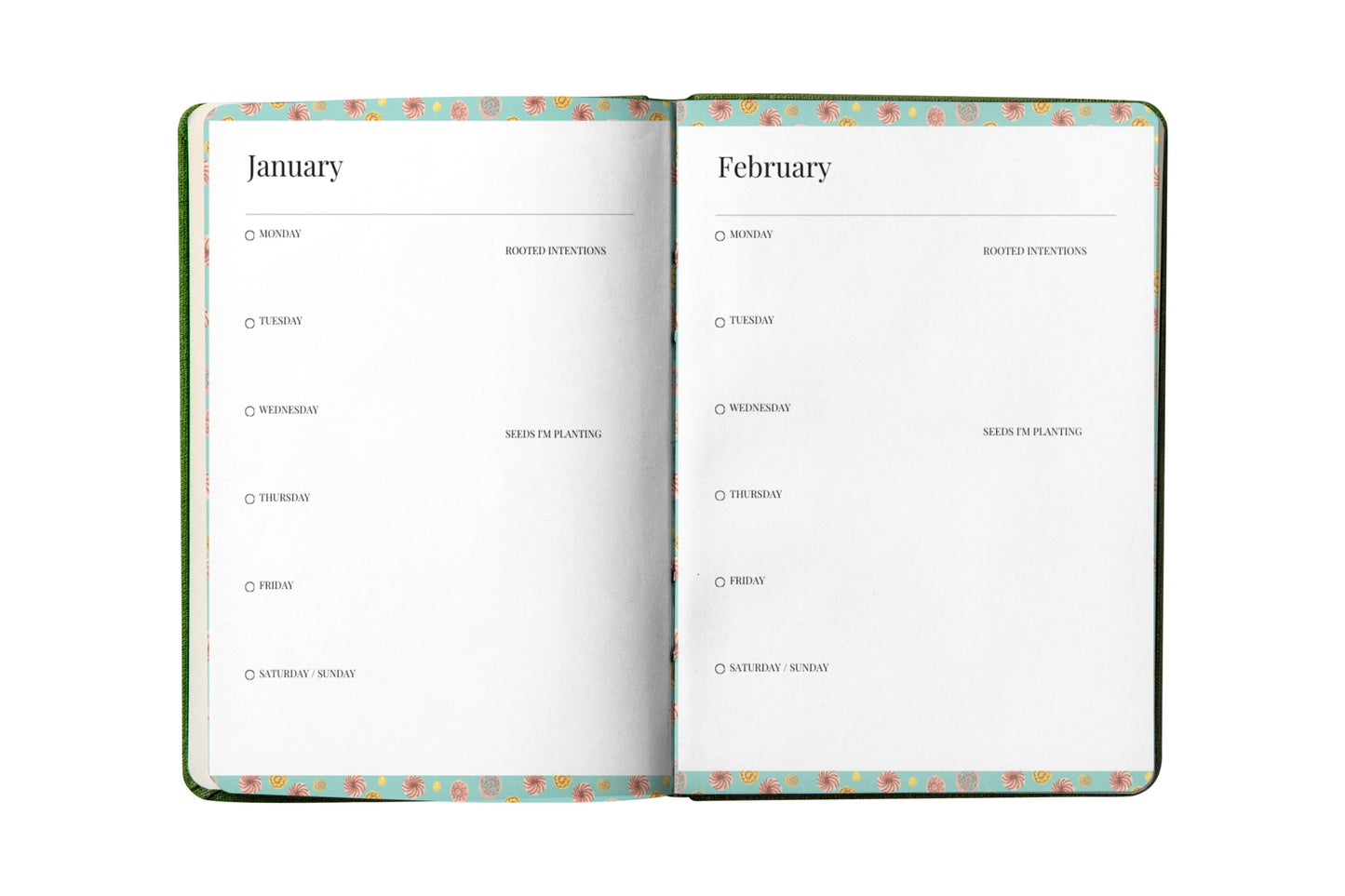 Rooted in Joy 2026–2027 Positive Affirmation Journal